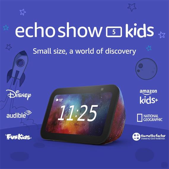 Amazon Echo Show 5 Kids (3ª Gen) Altavoz Bluetooth Inteligente Alexa