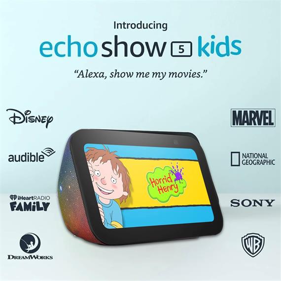 Amazon Echo Show 5 Kids (3ª Gen) Altavoz Bluetooth Inteligente Alexa