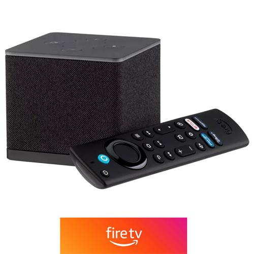 Amazon Fire TV Cube (2022), Control por Voz Alexa, WiFi 6, Ultra HD 4K