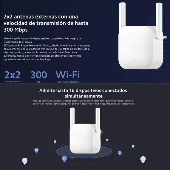 Xiaomi Extender Wifi Range N300 (DVB4398GL)