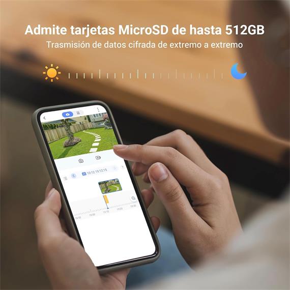 Ezviz DP2C Mirilla Inteligente Pantalla 4,3" Wifi y Detector de Presencia Dorada