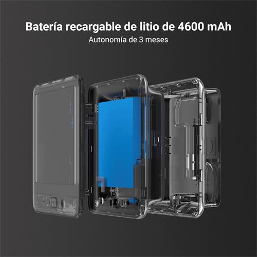 Ezviz DP2C Mirilla Inteligente Pantalla 4,3" Wifi y Detector de Presencia Dorada