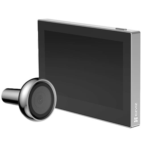 Ezviz HP2 Mirilla Inteligente Wifi con Pantalla 4.3" Plata