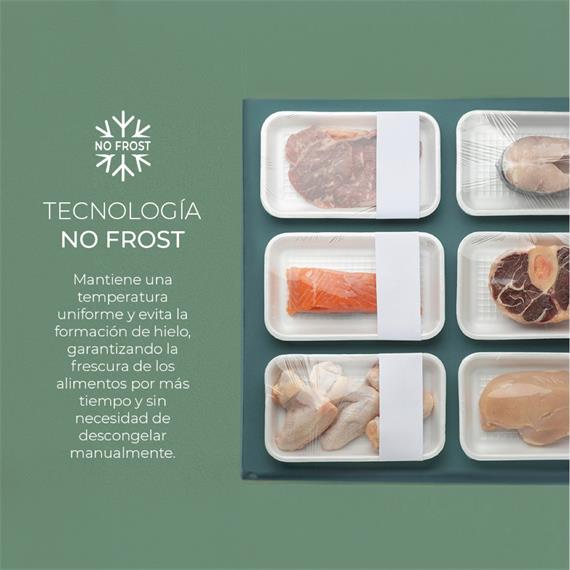 Svan SC188603ENFDX Frigorífico Combi Inox
