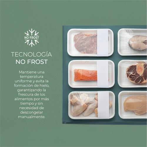 Svan SC188603ENFDX Frigorífico Combi Inox