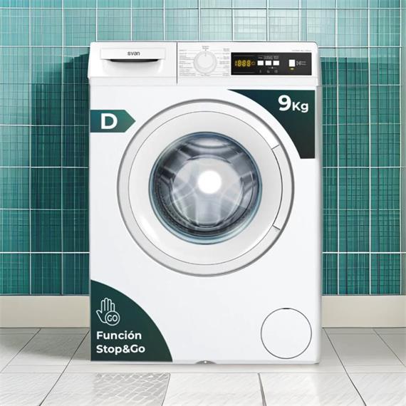 Svan SL9100DD Lavadora Carga Frontal 9KG 1000RPM