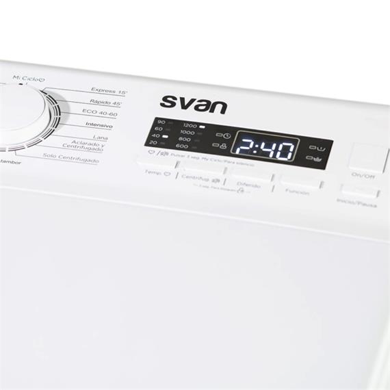 Svan SLCS6201C Lavadora Carga Superior 6KG 1200RPM