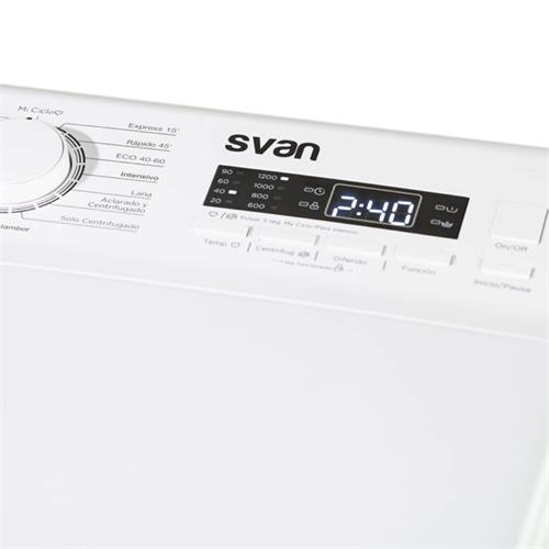 Svan SLCS6201C Lavadora Carga Superior 6KG 1200RPM