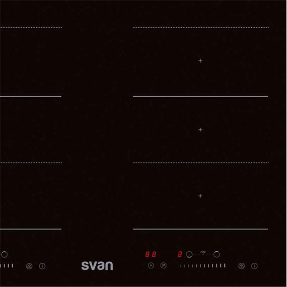 Svan SVI623FZ Placa Inducción 60cm 4F