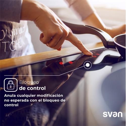 Svan SI3600S Placa Inducción 60cm 3F