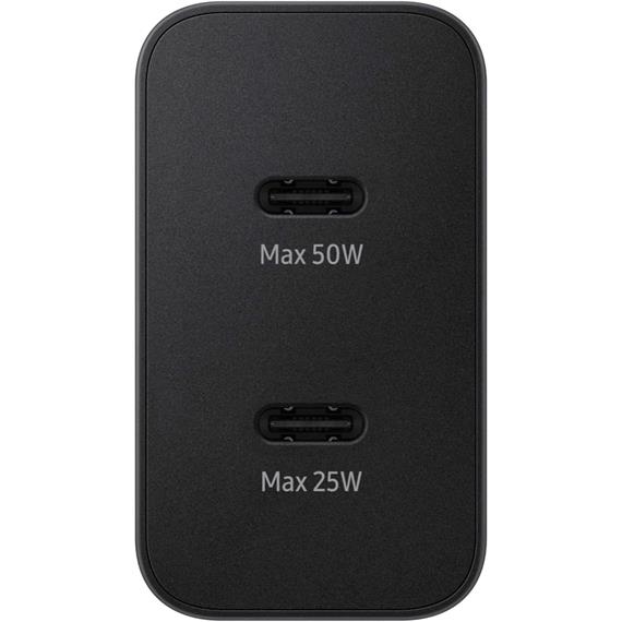 Samsung Cargador 50W Doble Salida USB-C + Cable (EP-T5020XBEGEU)