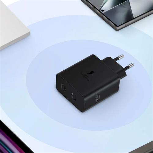 Samsung Cargador 50W Doble Salida USB-C + Cable (EP-T5020XBEGEU)