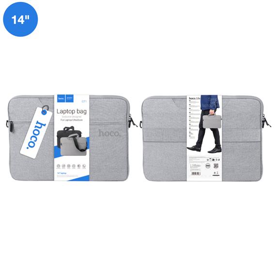 Hoco GT1 Funda para Portátil 14" Gris