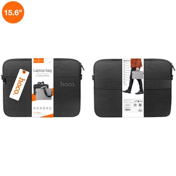 Hoco GT1 Funda para Portátil 15,6" Negro