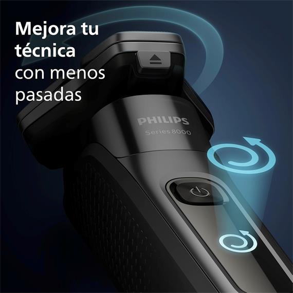 Philips Afeitadora S8697/35 Afeitadora Seco y Mojado Recargable