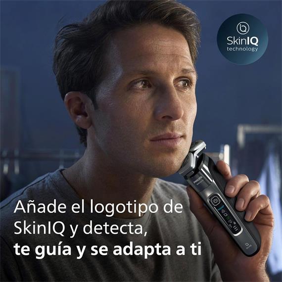 Philips Afeitadora S8697/35 Afeitadora Seco y Mojado Recargable