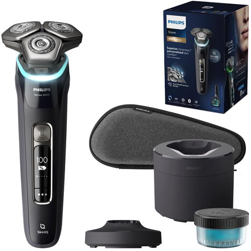 Philips Afeitadora S9976/55 Recargable Wet & Dry con SkinIQ