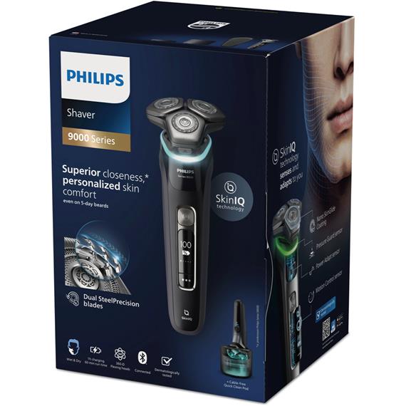 Philips Afeitadora S9976/55 Recargable Wet & Dry con SkinIQ
