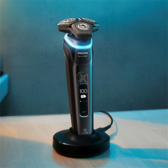 Philips Afeitadora S9976/55 Recargable Wet & Dry con SkinIQ
