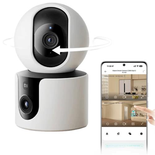 Xiaomi C300 Dual IP/WIFI  Cámara Seguridad con doble Lente (BHR9166EU)