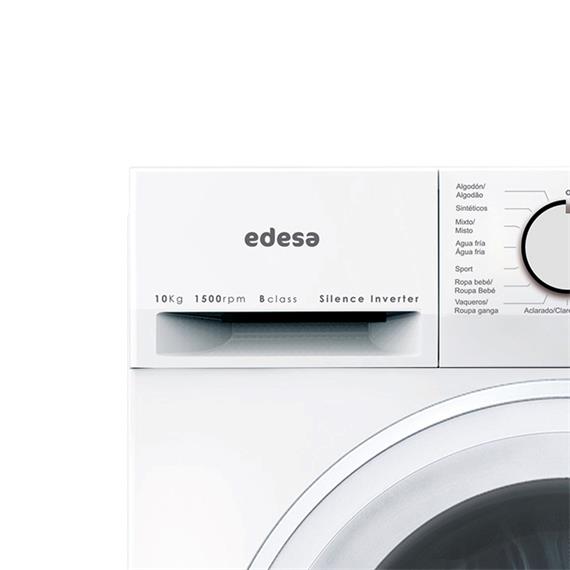 Edesa EWF-10500WH Lavadora 10KG 1500RPM Clase B