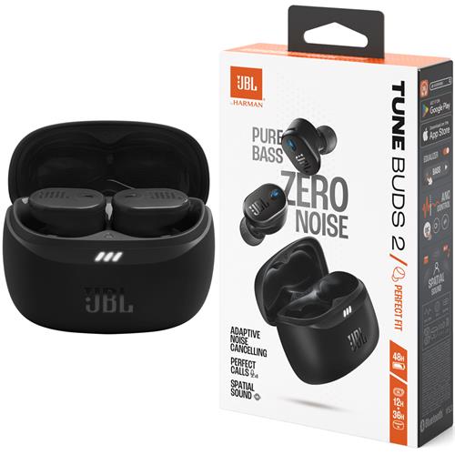 Jbl Tune Buds 2 Auricular Inalámbrico Cancelación Ruido Negro