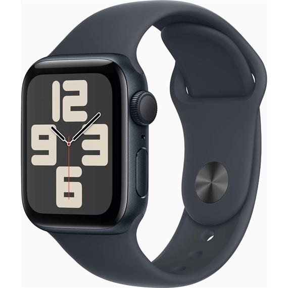Apple Watch SE 2ª Gen (2024) GPS 40mm Midnight Aluminium S/M (MXE73QF/A)