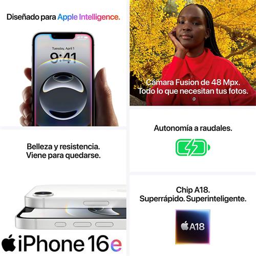 Apple Iphone 16e 256GB White (MD1W4QL/A)