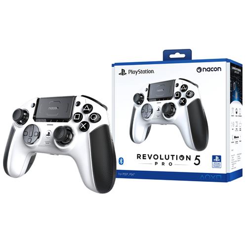 Nacon Mando Revolution 5 Pro Oficial para Playstation 5 Blanco (PS5RP5WSPPT)