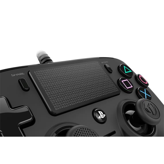 Nacon Mando Oficial Playstation PS4 Compact Negro (PS4OFCPADBLACK)