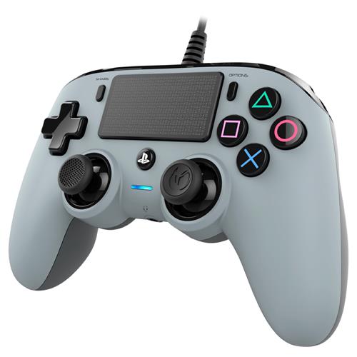 Nacon Mando Oficial Playstation PS4 Compact Gris (PS4OFCPADGREY)