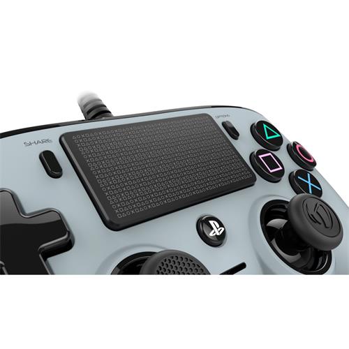 Nacon Mando Oficial Playstation PS4 Compact Gris (PS4OFCPADGREY)