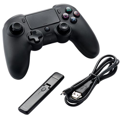 Nacon Mando Asimétrico Inalámbrico Oficial Playstation 4 Negro (PS4OFPADWLBLACK)