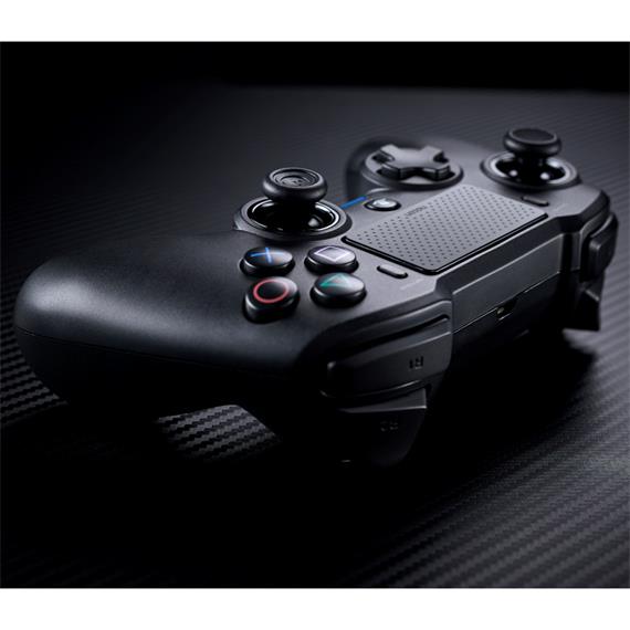 Nacon Mando Asimétrico Inalámbrico Oficial Playstation 4 Negro (PS4OFPADWLBLACK)
