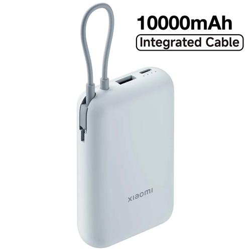 Xiaomi Powerbank 10.000 mAh 22.5W  Con Cable Integrado Ice Blue (BHR9073GL)