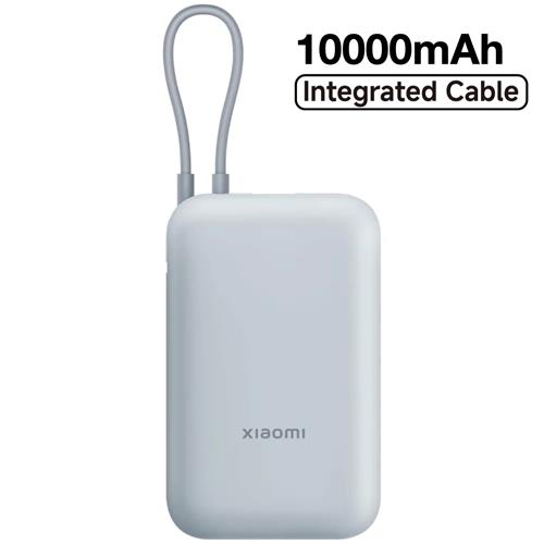 Xiaomi Powerbank 10.000 mAh 22.5W  Con Cable Integrado Ice Blue (BHR9073GL)