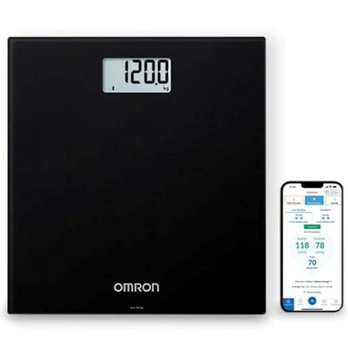 Omron HN300T2 Báscula Inteligente con Bluetooth Negra