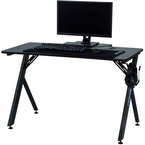 Nacon Escritorio Gaming con LEDs RGB y acabado Fibra de Carbono (PCGD-RGB)