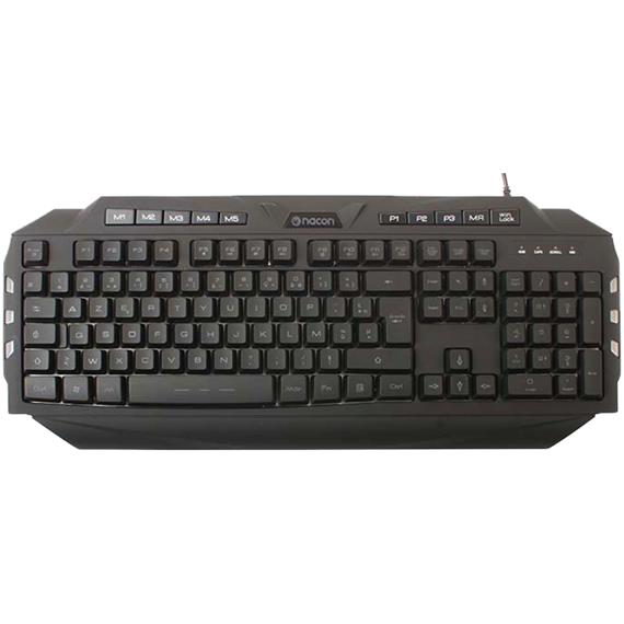 Nacon Teclado Gaming con Teclas de Macro y Retroiluminación (PCCL-200ES)