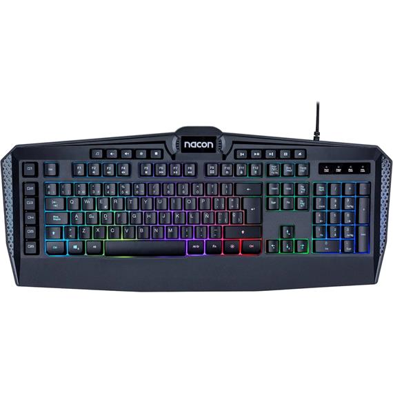 Nacon Teclado Gaming con teclas Macro e Iluminación RGB (PCCL-210ES)