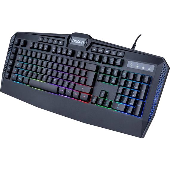 Nacon Teclado Gaming con teclas Macro e Iluminación RGB (PCCL-210ES)