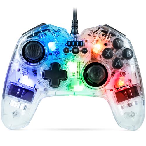Nacon Mando con Cable para PC con luz RGB  (PCGC-100RGB)
