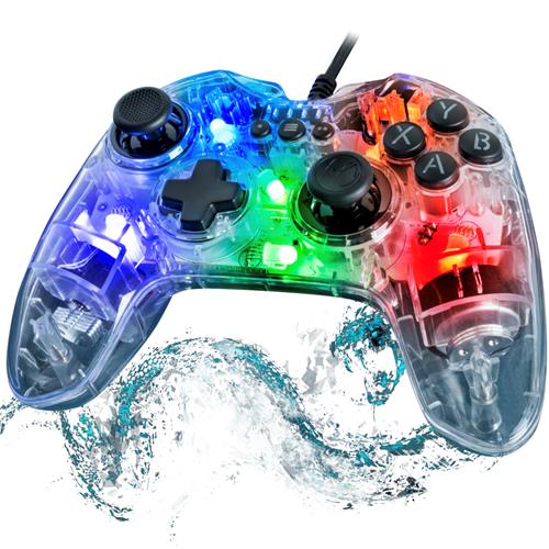 Nacon Mando con Cable para PC con luz RGB  (PCGC-100RGB)
