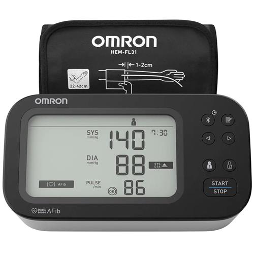 Omron M7 Intelli IT AFib Tensiómetro Bluetooth HEM-7380T1