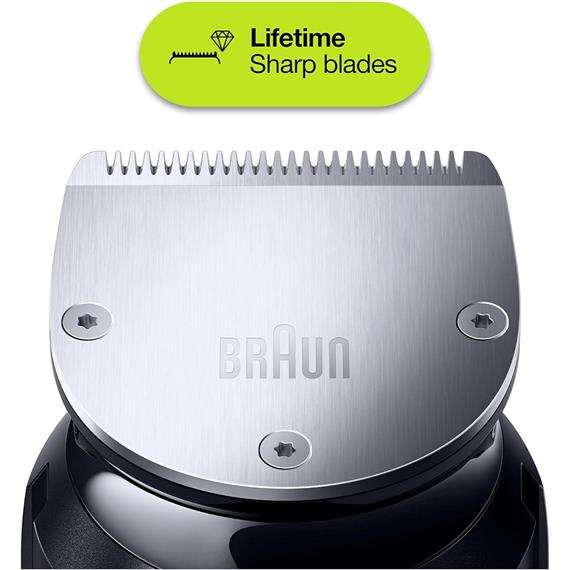Braun BT3000 Recortadora para Barba y Pelo con 20 Ajustes