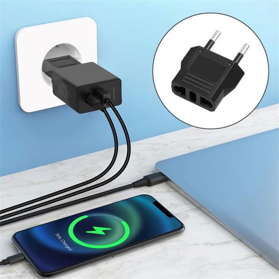 ADAPTADOR DE VIAJE USA-EUR