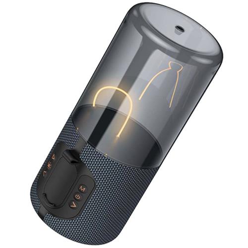 Hoco BS64 Rocker Altavoz Inalámbrico 5W con Filamento de Luz Azul