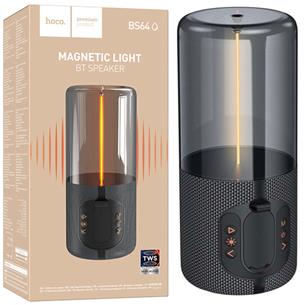 Hoco BS64 Rocker Altavoz Inalámbrico 5W con Filamento de Luz Gris