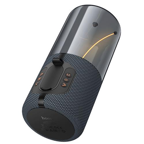 Hoco BS64 Rocker Altavoz Inalámbrico 5W con Filamento de Luz Gris