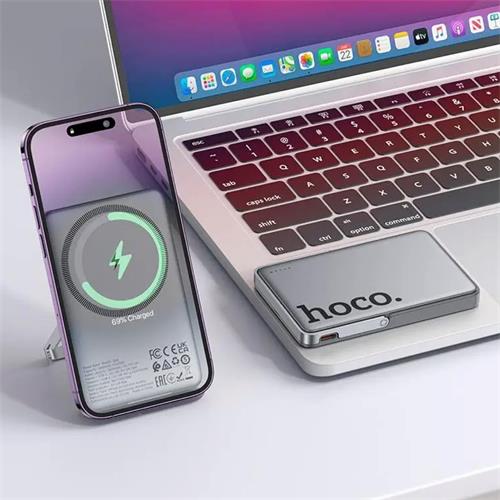 Powerbank Hoco Q36 PD20W 5.000mAh Magsafe con soporte